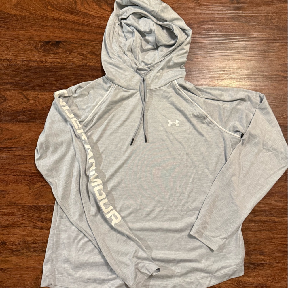 Under Armour Heather Gray Pullover Hoodie